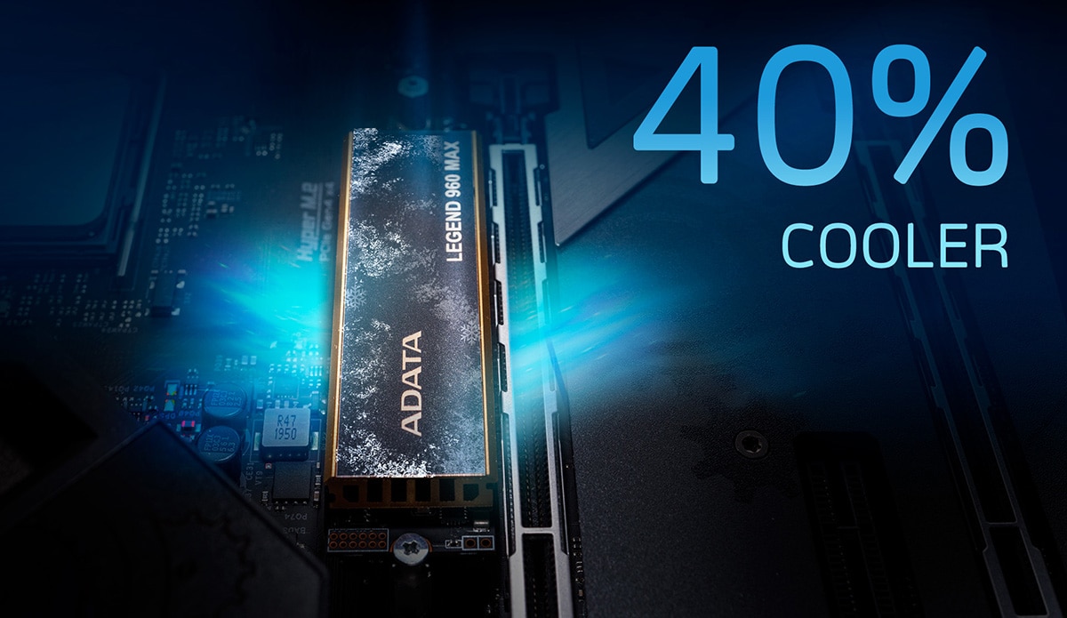 Solid-State Drive (SSD) ADATA Legend 960 Max, 1TB, PCI Express 4.0